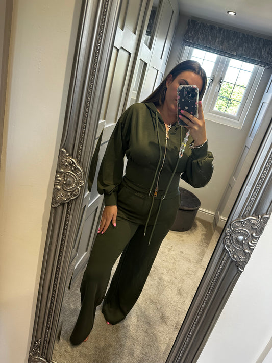 Cropped Jacket Tracksuit