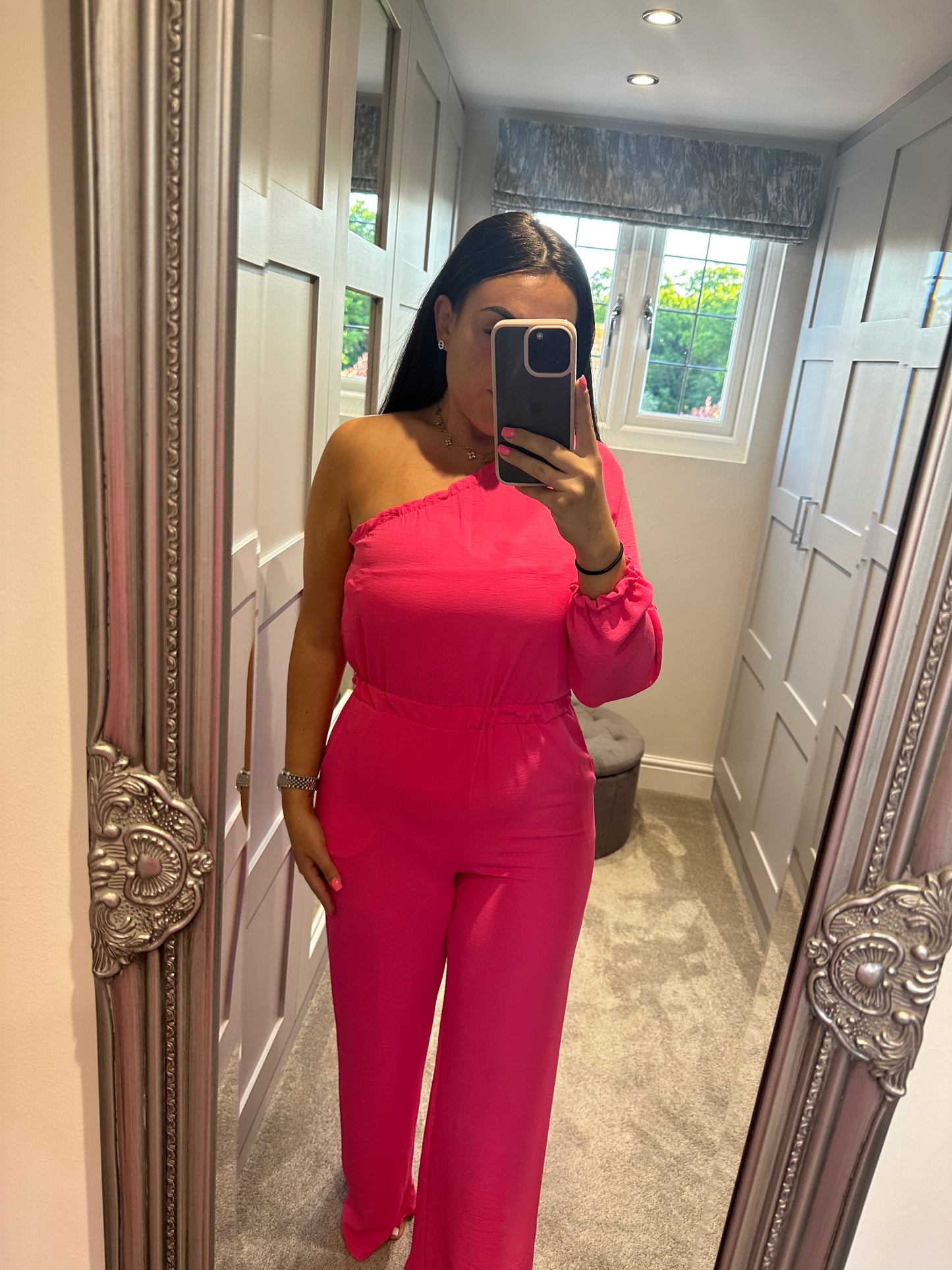 Off Shoulder Jumpsuit