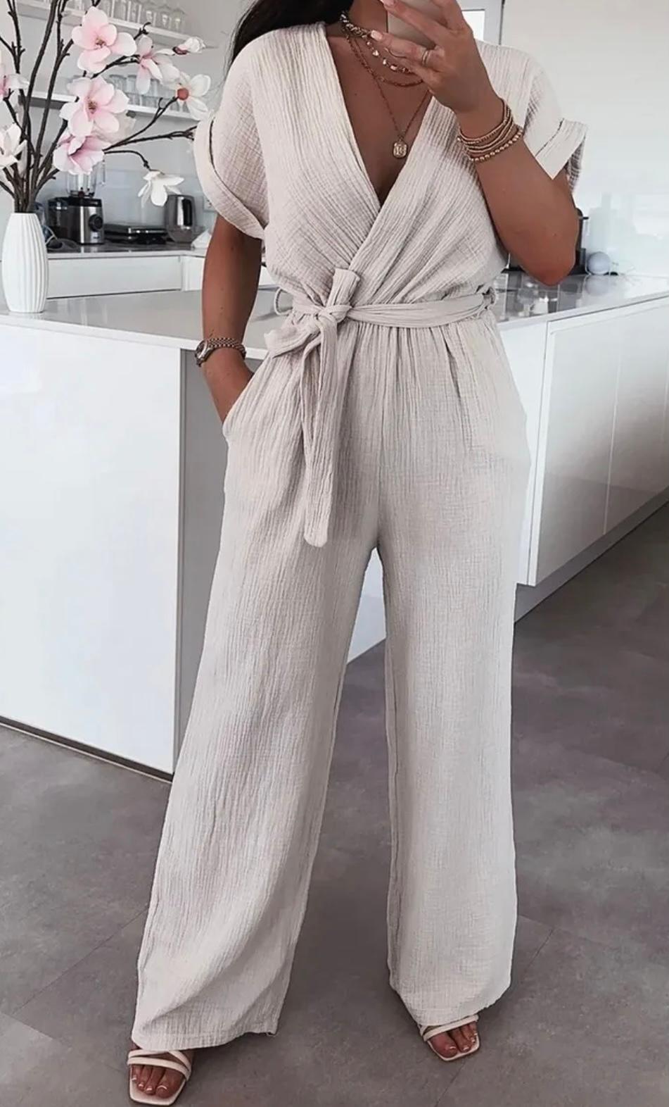 Cheesecloth Jumpsuit