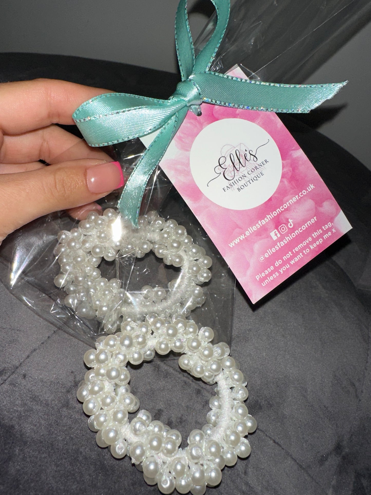 Faux Pearl Hair Bobble