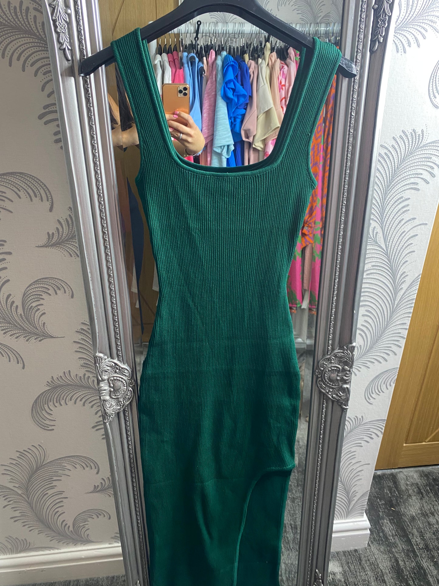 Bodycon Dress with Cut Out Side